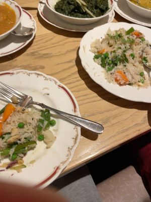 Curry and rice  at Nataraj - Harajuku Omotesando in Tokyo