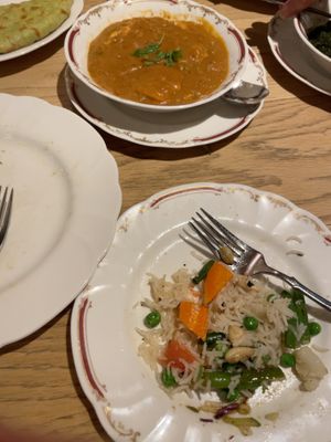 Dal and rice  at Nataraj - Harajuku Omotesando in Tokyo