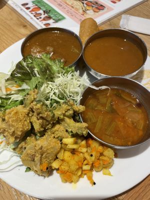 Buffet  at Nataraj - Harajuku Omotesando in Tokyo