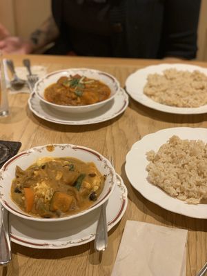 Macrobiotic dinner at Nataraj - Harajuku Omotesando in Tokyo