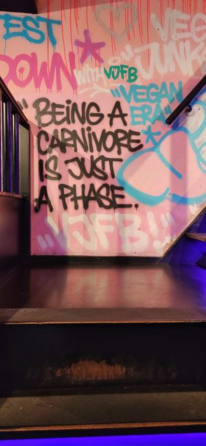   at Vegan Junk Food Bar - Eastside in Amsterdam