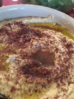 hummus at Grønsagen in Copenhagen