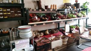 mini fruit and veggie in store at Grønsagen in Copenhagen