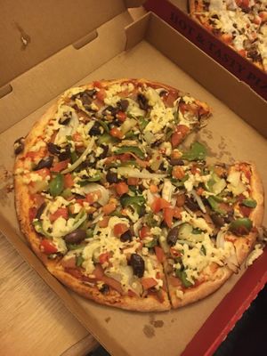 Vegan supreme (can not recommend 👎🏻) at Mamma Mia Pizzeria in Gawler