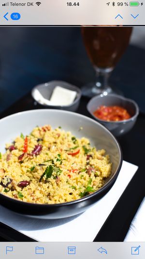 Couscous salade at Shakshuka in Aarhus