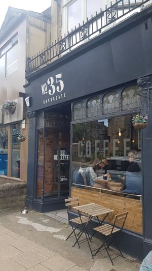 Exterior at No35 Harrogate Coffee in Harrogate