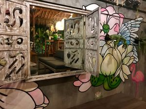 Beautiful garden 2 at Tigerlillys in Lembongan