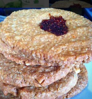 macadamia cookie at Pure Wholefoods in Manly