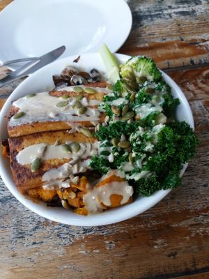 Yogi salad at Pure Wholefoods in Manly