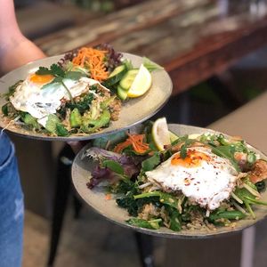 Nasi Goreng at Pure Wholefoods in Manly