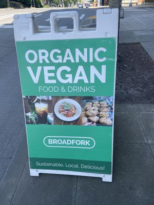 Can’t miss it at Broadfork Cafe in Seattle