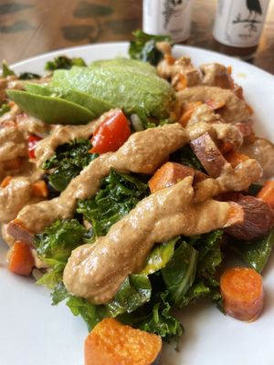 Veggie kick bowl—so good!  at Broadfork Cafe in Seattle