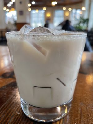 Iced oat chai  at Broadfork Cafe in Seattle