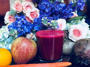 Red Juice!  at Broadfork Cafe in Seattle