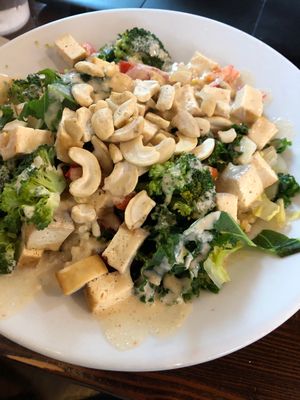 Curry bowl  at Broadfork Cafe in Seattle