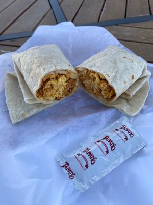 $13 mini burrito. I got robbed.  at Gourmet Island in San Diego