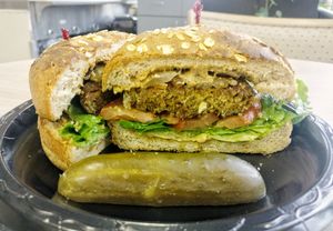 Beyond Burger at Gourmet Island in San Diego