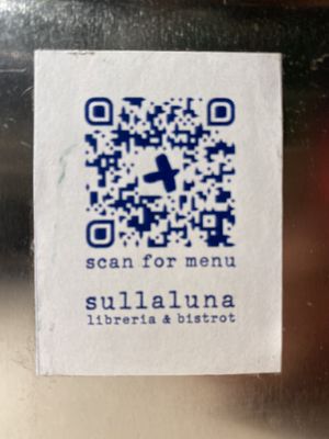 El QR at Sullaluna in Venice