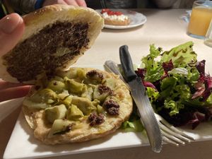 My Vegan dish  at Sullaluna in Venice