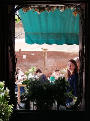Looking out from Sullaluna at Sullaluna in Venice