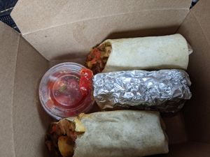 Breakfast Burrito at Birch Bark Eatery in Glen Falls