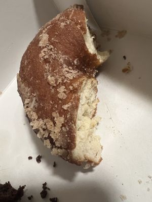 Cinnamon sugar (wow)  at Birch Bark Eatery in Glen Falls