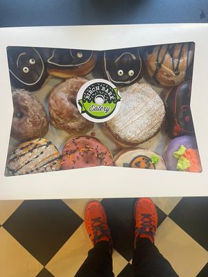 Dozen donuts   at Birch Bark Eatery in Glen Falls