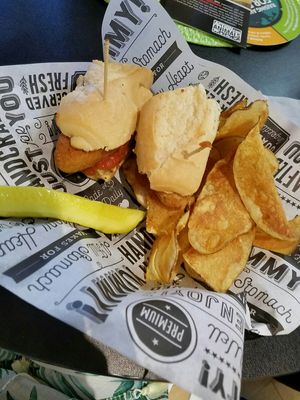 Chikken Parmesan Sandwich at Birch Bark Eatery in Glen Falls