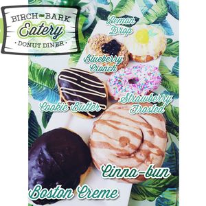 Amazing donuts  at Birch Bark Eatery in Glen Falls