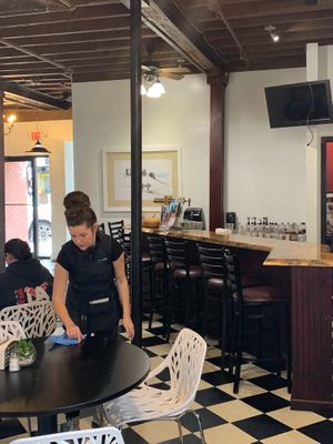 Front dining area at Birch Bark Eatery in Glen Falls