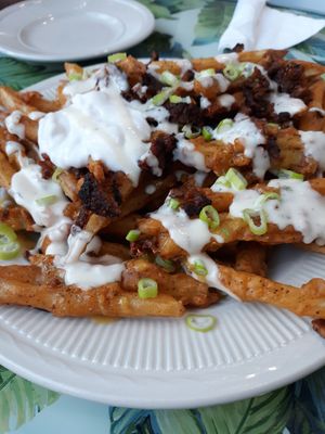 Loaded Fries at Birch Bark Eatery in Glen Falls