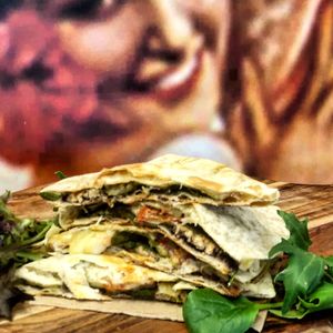 Quesadillas at Goodness Gracias in Palm Beach