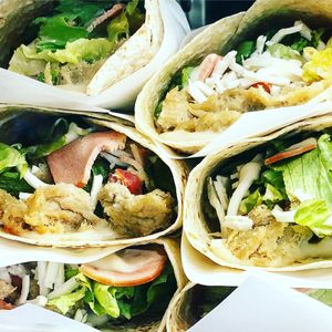 Plant-based Chicken BLT Wraps $6.50 at Goodness Gracias in Palm Beach