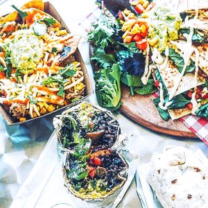 Spread of Mexican Goodness  at Goodness Gracias in Palm Beach