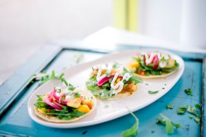 SeeFood Taco Sliders at Goodness Gracias in Palm Beach