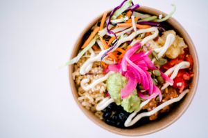 Burrito Bowls at Goodness Gracias in Palm Beach