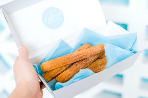 vegan CHurros at Goodness Gracias in Palm Beach