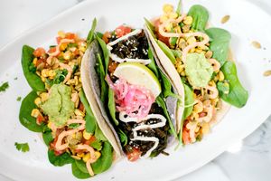 Taco Trio at Goodness Gracias in Palm Beach