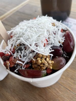 Coconut açai  at Niche & Co in Tugun