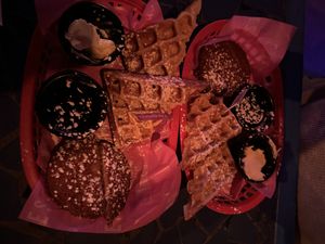   at Evies Disco Diner in Fitzroy