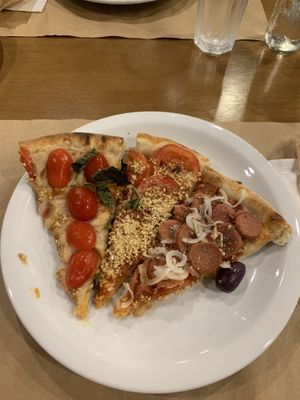 Pizza  at Fratelli Basilico in Sao Paulo
