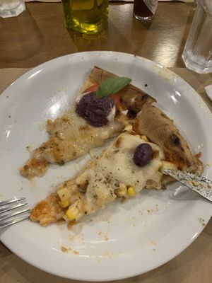 Pizza  at Fratelli Basilico in Sao Paulo