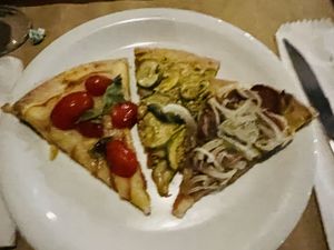 More vegan slices   at Fratelli Basilico in Sao Paulo