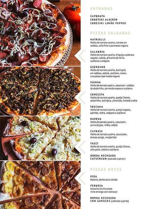 Menu (15/04/18) at Fratelli Basilico in Sao Paulo