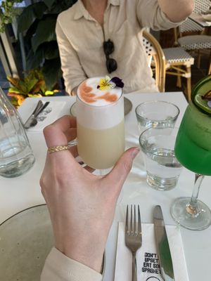 Pisco cocktail   at Mark & Vinny's Spaghetti & Spritz in Surry Hills