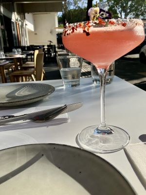 Watermelon margherita  at Mark & Vinny's Spaghetti & Spritz in Surry Hills