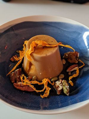 Vegan desert at Mark & Vinny's Spaghetti & Spritz in Surry Hills