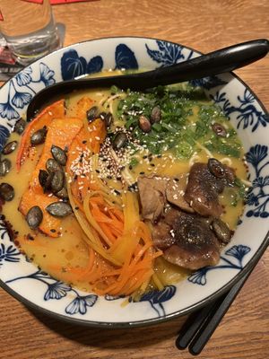 Pumpkin ramen  at Karma Ramen - Wienzeile in Vienna
