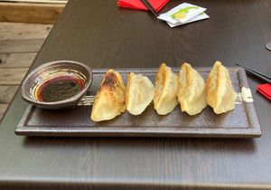 vegan Gyoza  at Karma Ramen - Wienzeile in Vienna