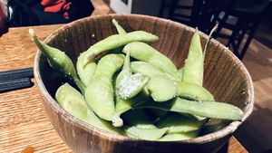 Edamame  at Karma Ramen - Wienzeile in Vienna